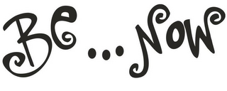BE ... NOW logo