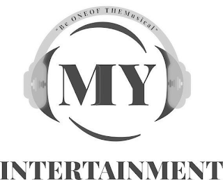 "BE ONE OF THE MUSICAL" MIY INTERTAINMENT logo