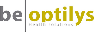 BE OPTILYS HEALTH SOLUTIONS logo