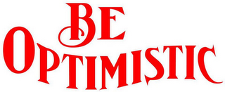 BE OPTIMISTIC logo