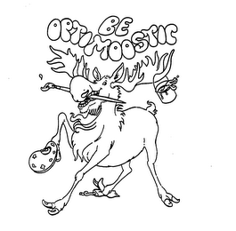BE OPTIMOOSTIC logo