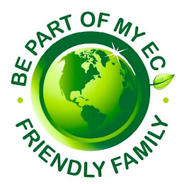 BE PART OF MY ECO FRIENDLY FAMILY logo