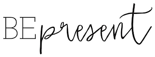 BE PRESENT logo