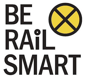 BE RAIL SMART logo
