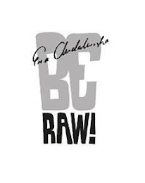 BE RAW EWA CHODAKOWSKA logo
