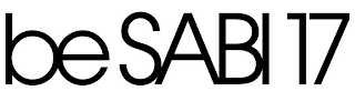 BE SABI 17 logo