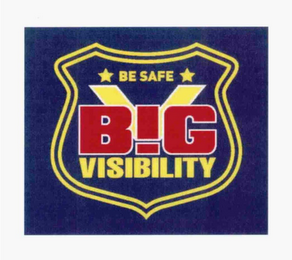BE SAFE BIG V VISIBILITY logo