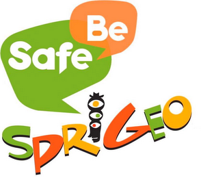BE SAFE SPRIGEO logo