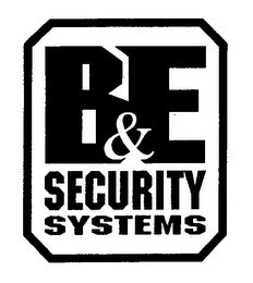B&E SECURITY SYSTEMS logo
