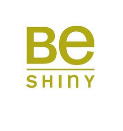 BE SHINY logo