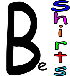 BE SHIRTS logo
