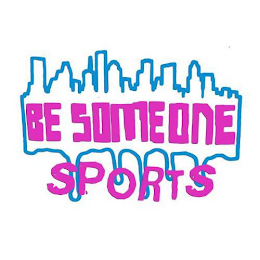 BE SOMEONE SPORTS logo