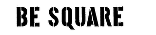 BE SQUARE logo