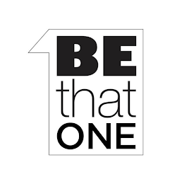 BE THAT ONE logo