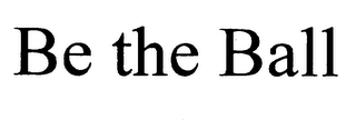 BE THE BALL logo
