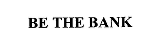 BE THE BANK logo