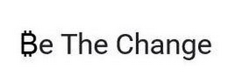 BE THE CHANGE logo