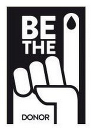 BE THE DONOR logo