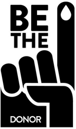 BE THE DONOR logo