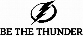 BE THE THUNDER logo