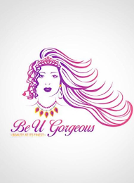 BE U GORGEOUS · BEAUTY AT ITS FINEST · logo
