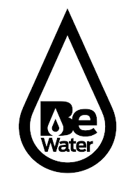 BE WATER logo
