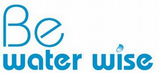 BE WATER WISE logo