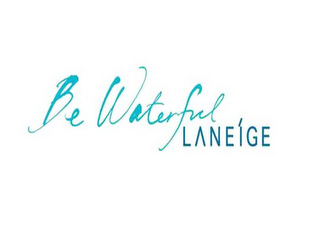 BE WATERFUL LANEÍGE logo