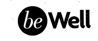 BE WELL logo