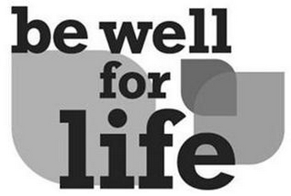BE WELL FOR LIFE logo