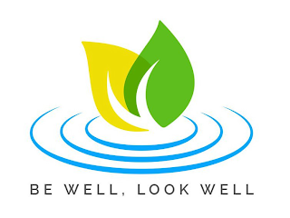 BE WELL, LOOK WELL logo