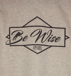 BE WISE APPAREL logo