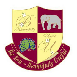 BE YOU ~ BEAUTIFULLY USEFUL, B, U logo