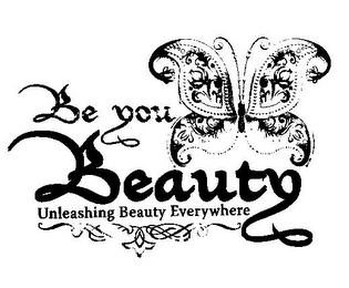 BE YOU BEAUTY UNLEASHING BEAUTY EVERYWHERE logo
