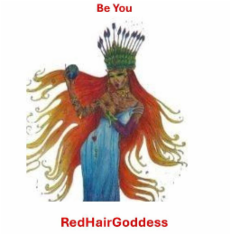 BE YOU REDHAIRGODDESS logo