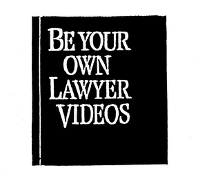 BE YOUR OWN LAWYER VIDEOS logo