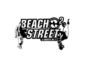 BEACH 2 STREET 2 SHORTS IN 1 logo