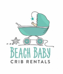 BEACH BABY CRIB RENTALS logo