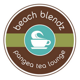 BEACH BLENDZ PANGEA TEA LOUNGE logo