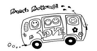 BEACH BOTTOMS!!! LOVE B logo