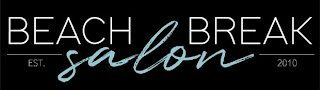 BEACH BREAK SALON EST 2010 logo