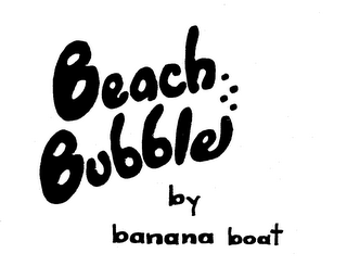BEACH BUBBLE BY BANANA BOAT logo