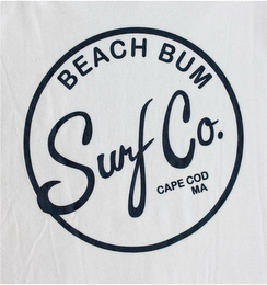 BEACH BUM SURF CO. CAPE COD MA logo