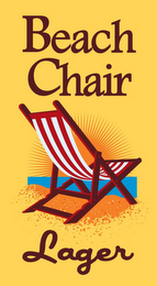 BEACH CHAIR LAGER logo
