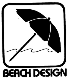 BEACH DESIGN logo