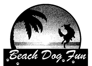 BEACH DOG FUN logo