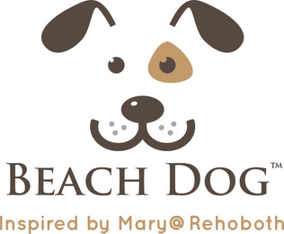 BEACH DOG INSPIRED BY MARY@REHOBOTH logo