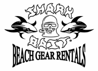 BEACH GEAR RENTALS SHARK BAIT logo