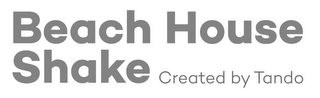 BEACH HOUSE SHAKE CREATED BY TANDO logo