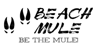BEACH MULE BE THE MULE! logo